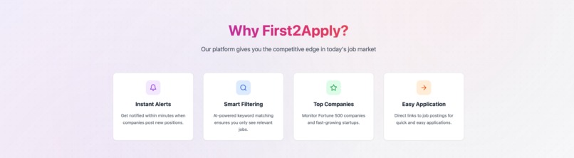 First 2 Apply – screenshot 3