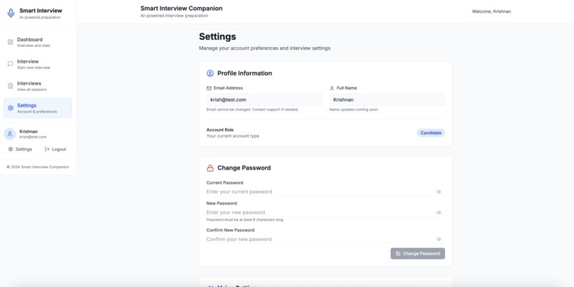 Smart Interview Companion – screenshot 9