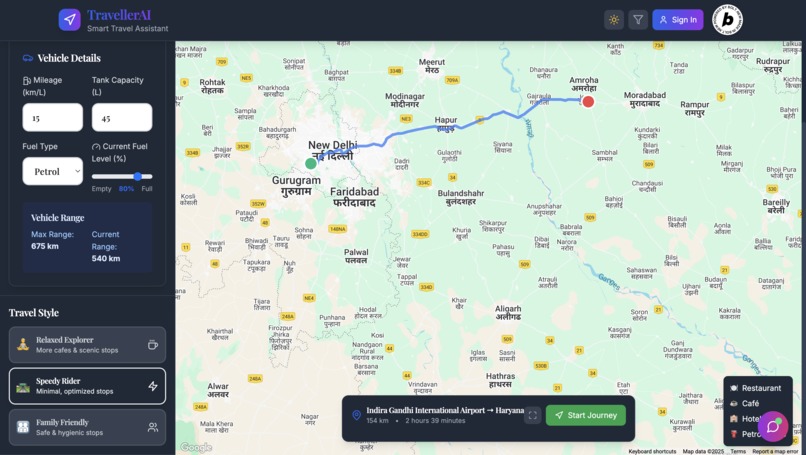 TravellerAI – screenshot 6