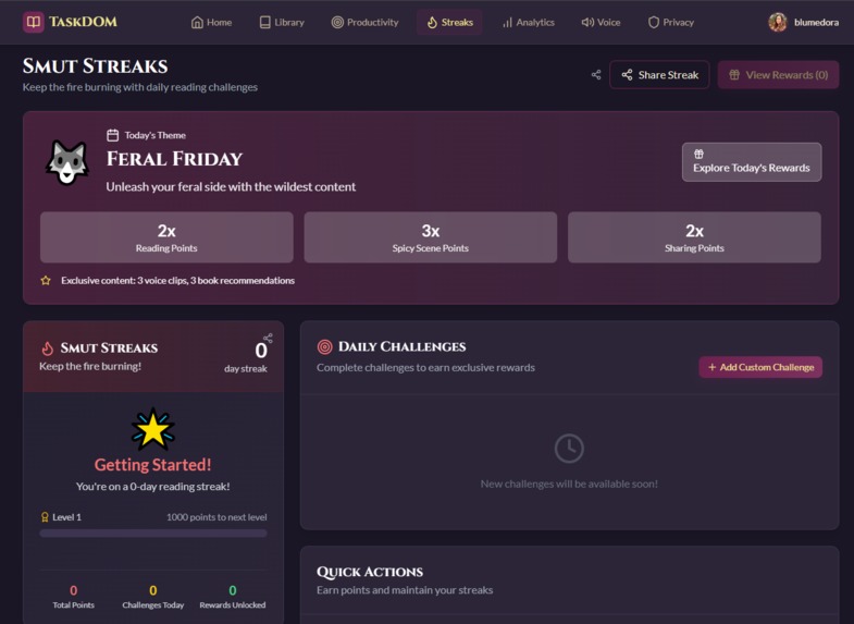 TaskDOM – screenshot 5