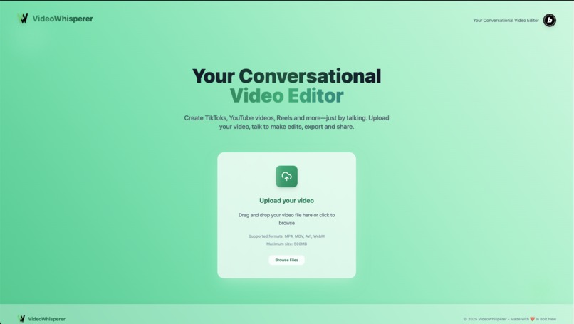 Video Whisperer – screenshot 1