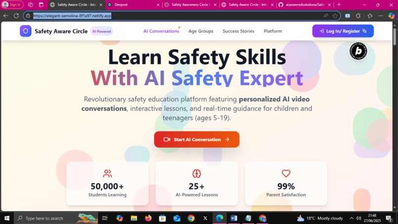 Safety Aware Circle – screenshot 3