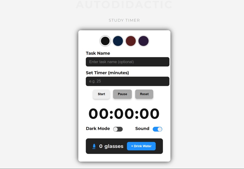 Autodidactic - Study Timer – screenshot 2