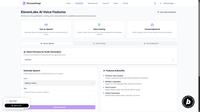 PersonaForge – screenshot 3