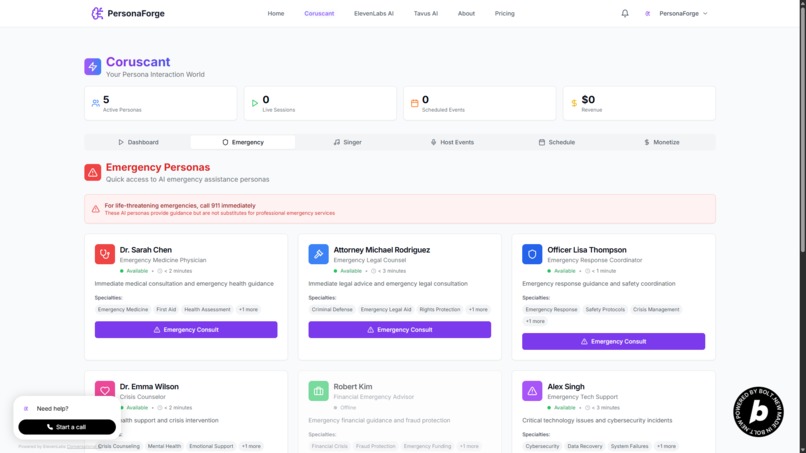 PersonaForge – screenshot 5