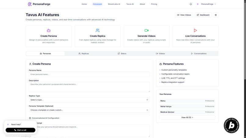 PersonaForge – screenshot 4