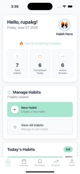 Habit Hero – screenshot 4