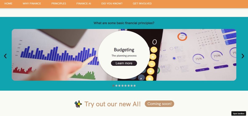 First Step Finance – screenshot 3