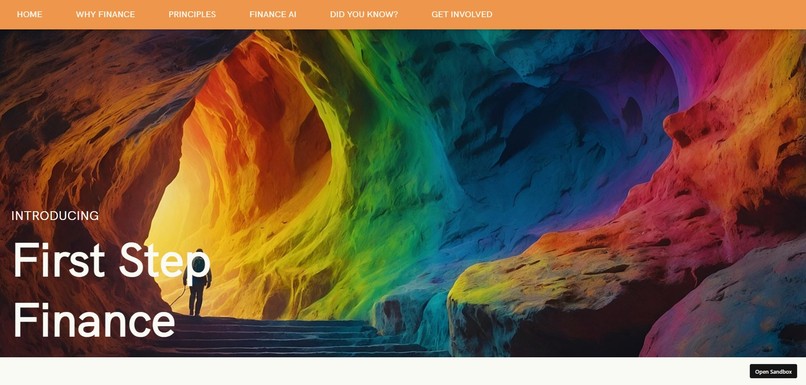First Step Finance – screenshot 1
