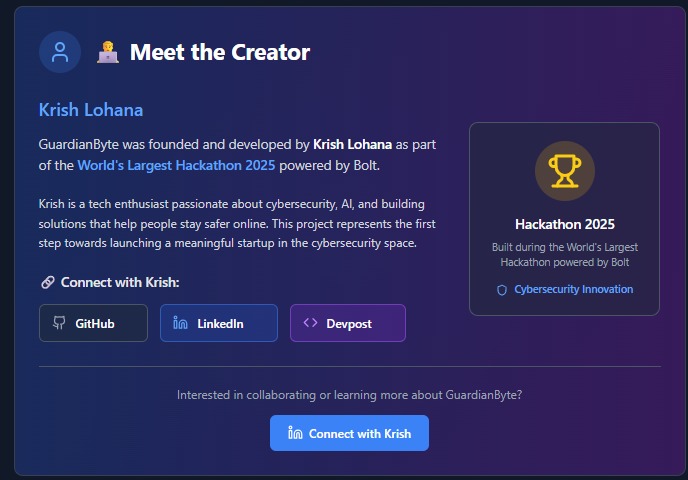 GuardianByte - AI Cybersecurity Platform – screenshot 7