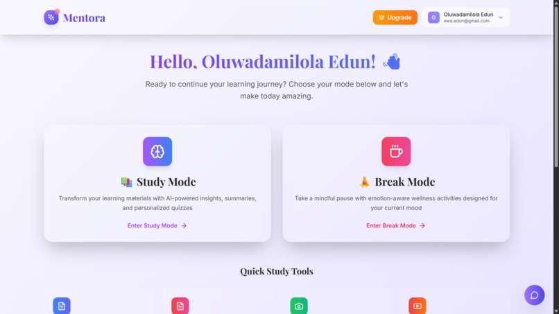 Mentora – screenshot 3