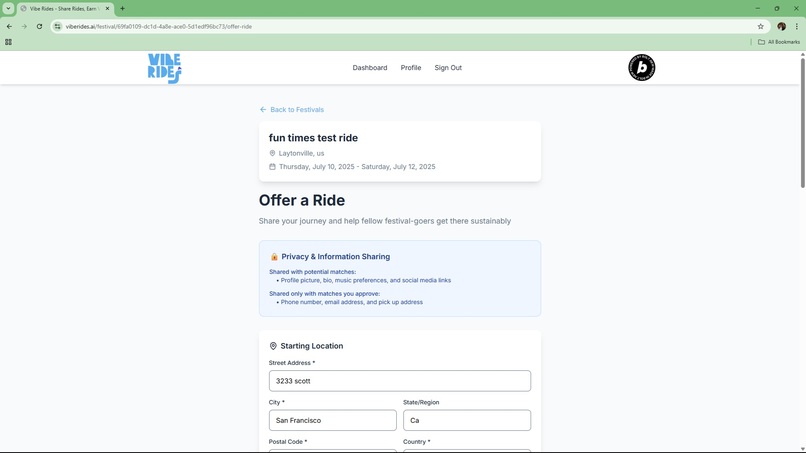 Vibe Rides – screenshot 1