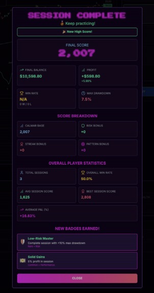 SYNTHWAVE STCK STALKER – screenshot 3