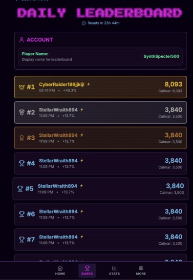 SYNTHWAVE STCK STALKER – screenshot 5