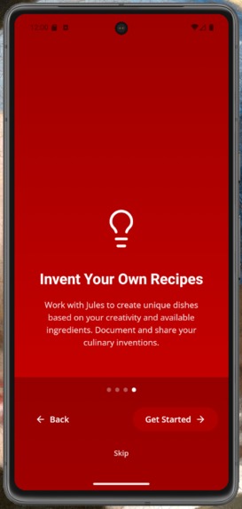 AI Co-Chef Mobile App – screenshot 1