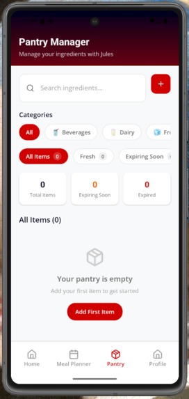 AI Co-Chef Mobile App – screenshot 3