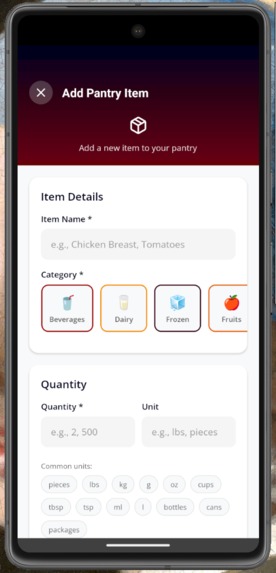 AI Co-Chef Mobile App – screenshot 8