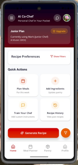 AI Co-Chef Mobile App – screenshot 12