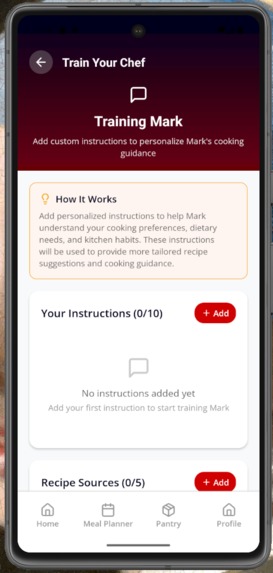 AI Co-Chef Mobile App – screenshot 14