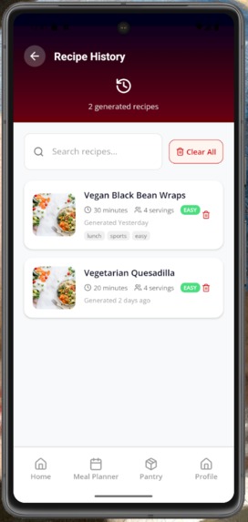 AI Co-Chef Mobile App – screenshot 18