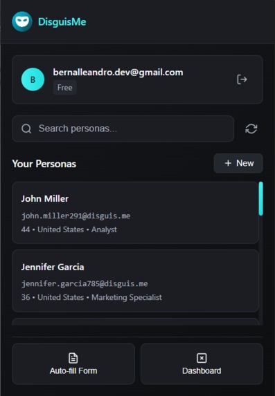 DisguisMe – screenshot 1