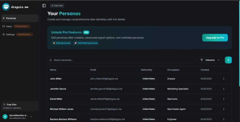 DisguisMe – screenshot 2