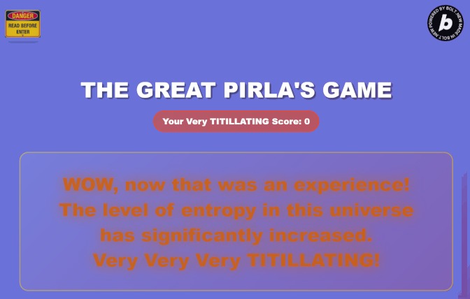 The Great Pirla’s Game – screenshot 2