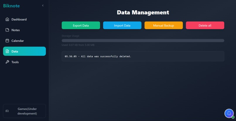 Biknote – screenshot 2
