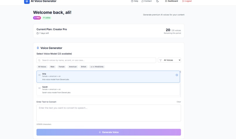 Ai Voice Gen – screenshot 3