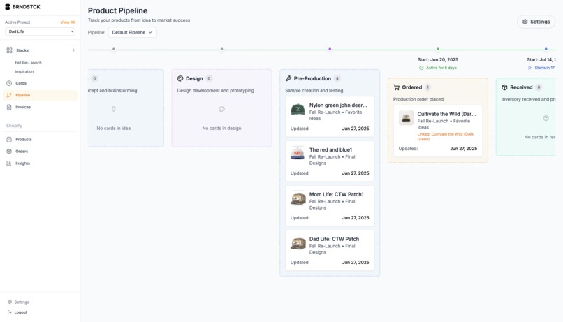 BRND STCK – screenshot 1