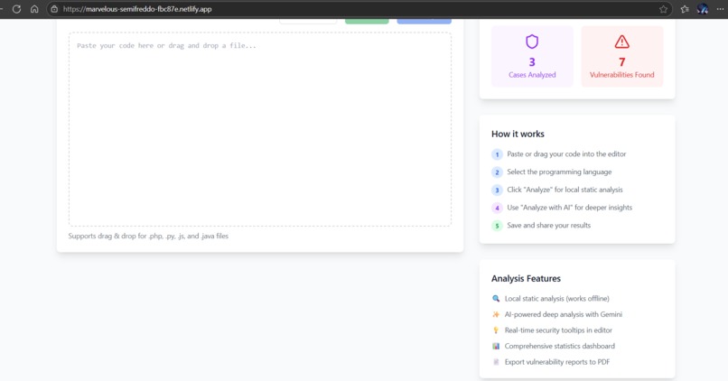AI Vulnerability Pattern Generator – screenshot 3