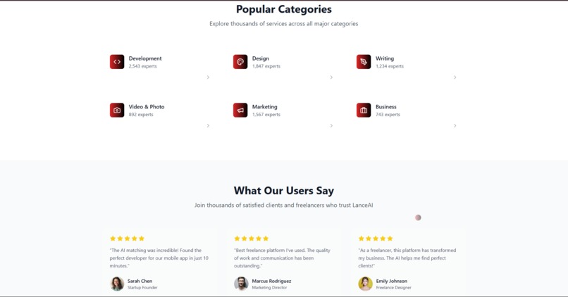 Lancer AI – screenshot 1