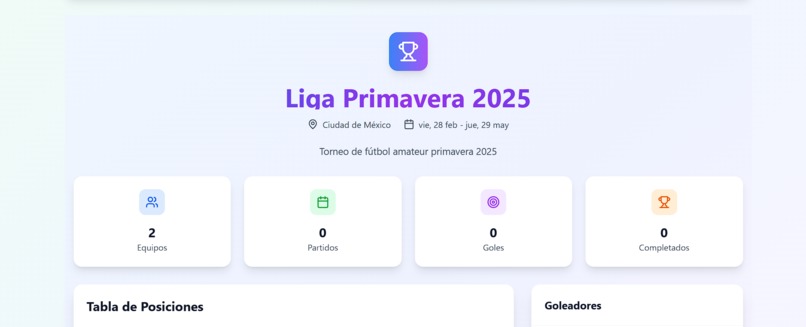 Liga360 – AI-Powered Tournament Control | Built on Bolt – screenshot 4