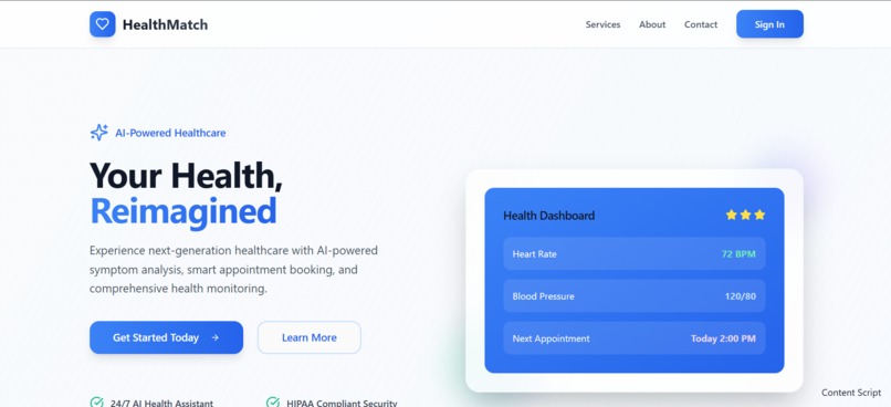 HealthMatch – screenshot 1