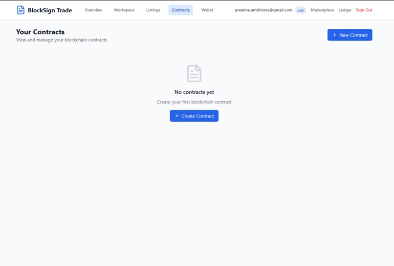 BlockSign Trade – screenshot 2