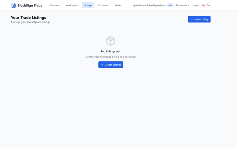 BlockSign Trade – screenshot 3