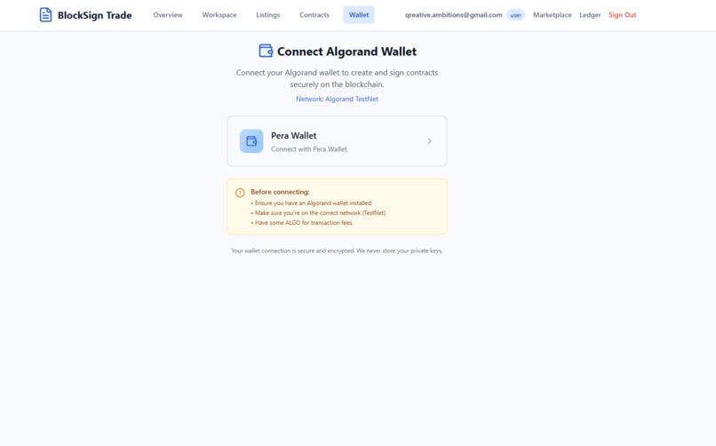 BlockSign Trade – screenshot 5