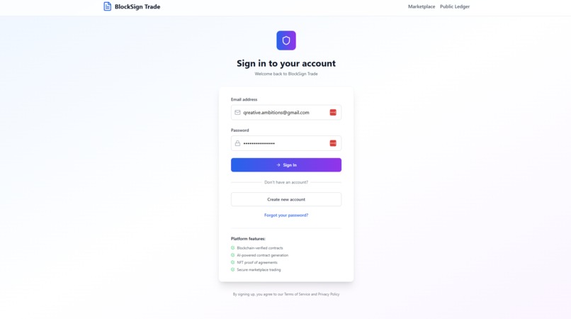 BlockSign Trade – screenshot 13