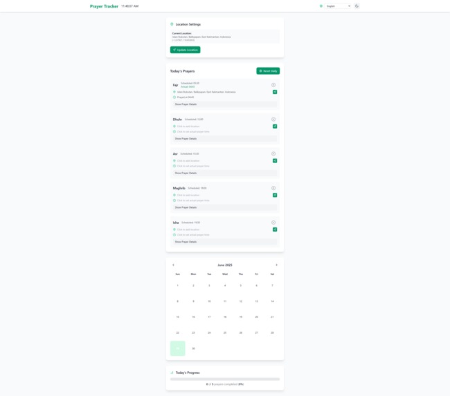 The Five: Moslem Prayer Tracker – screenshot 5