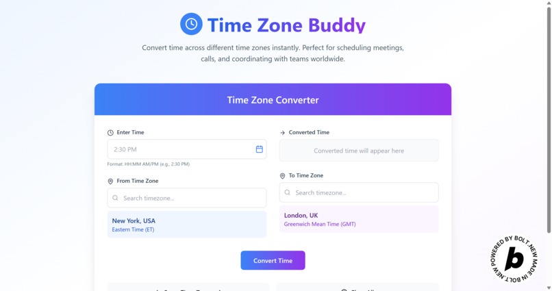 Time Zone Buddy – screenshot 1