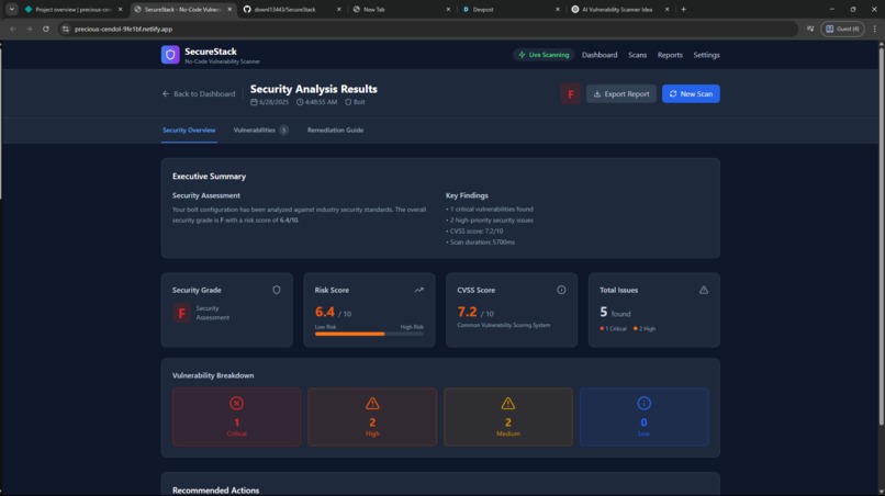 SecureStack – screenshot 3