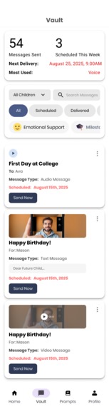 Time Capsule-Messages that Grow with your child.  – screenshot 10