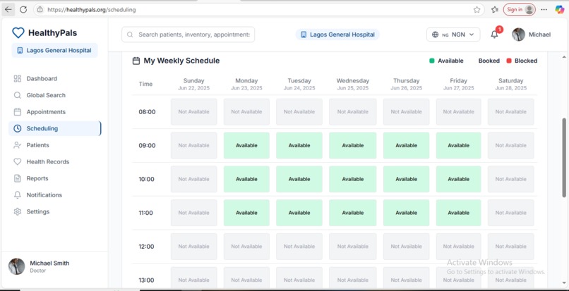 HealthyPals: AI-Powered Emergency & Hospital System – screenshot 3