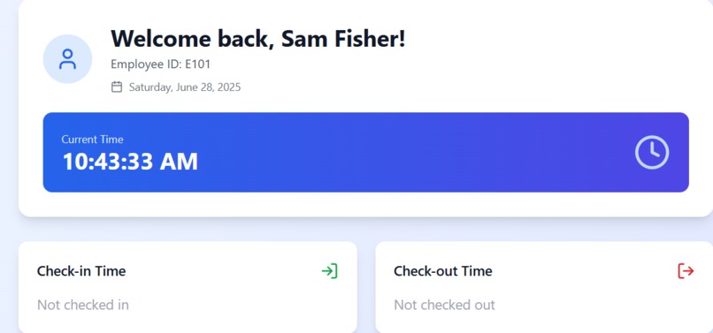 Attendance Management System  – screenshot 5