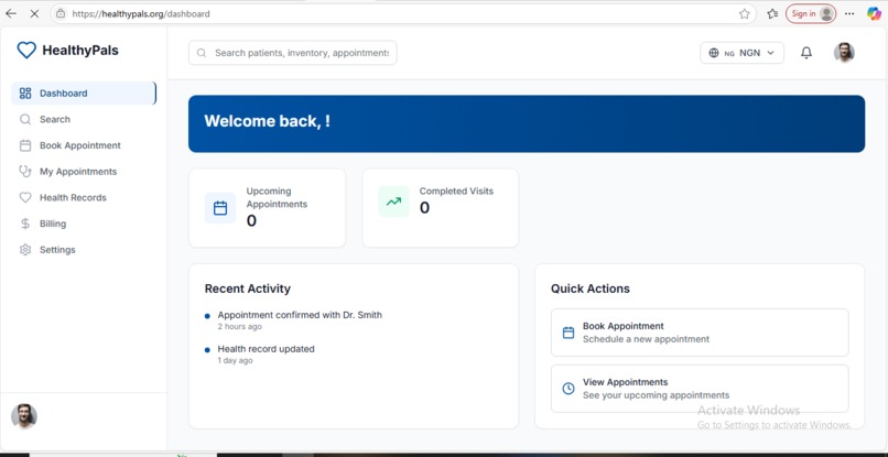 HealthyPals: AI-Powered Emergency & Hospital System – screenshot 6