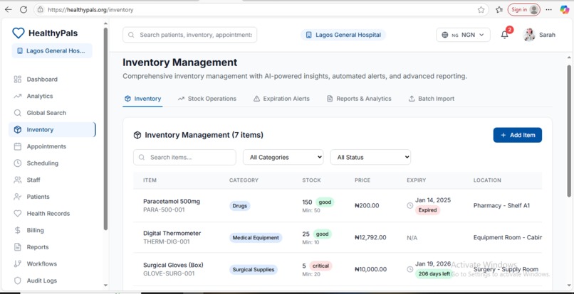 HealthyPals: AI-Powered Emergency & Hospital System – screenshot 14