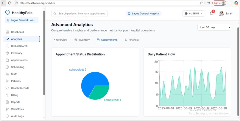 HealthyPals: AI-Powered Emergency & Hospital System – screenshot 15
