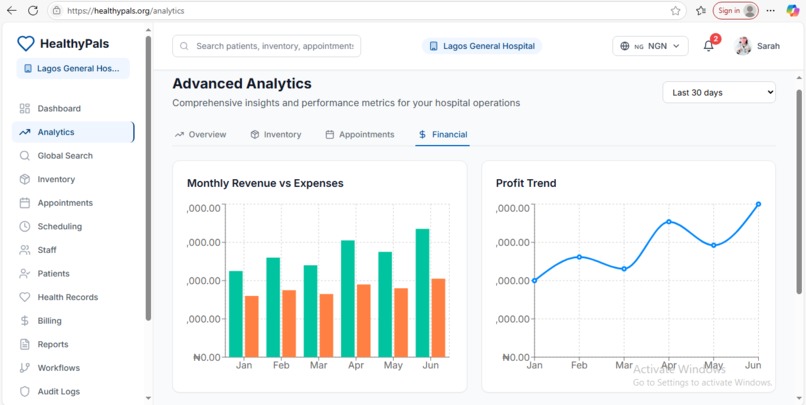 HealthyPals: AI-Powered Emergency & Hospital System – screenshot 16