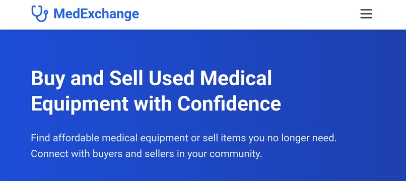 MedExchange – screenshot 1
