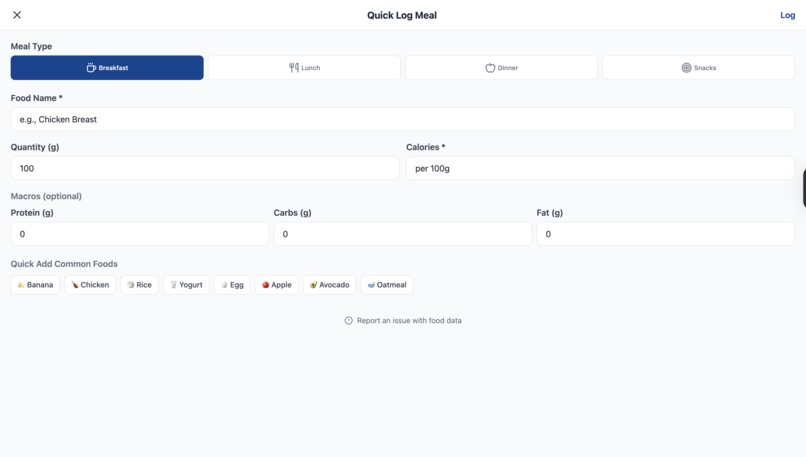 Intrafit – screenshot 2
